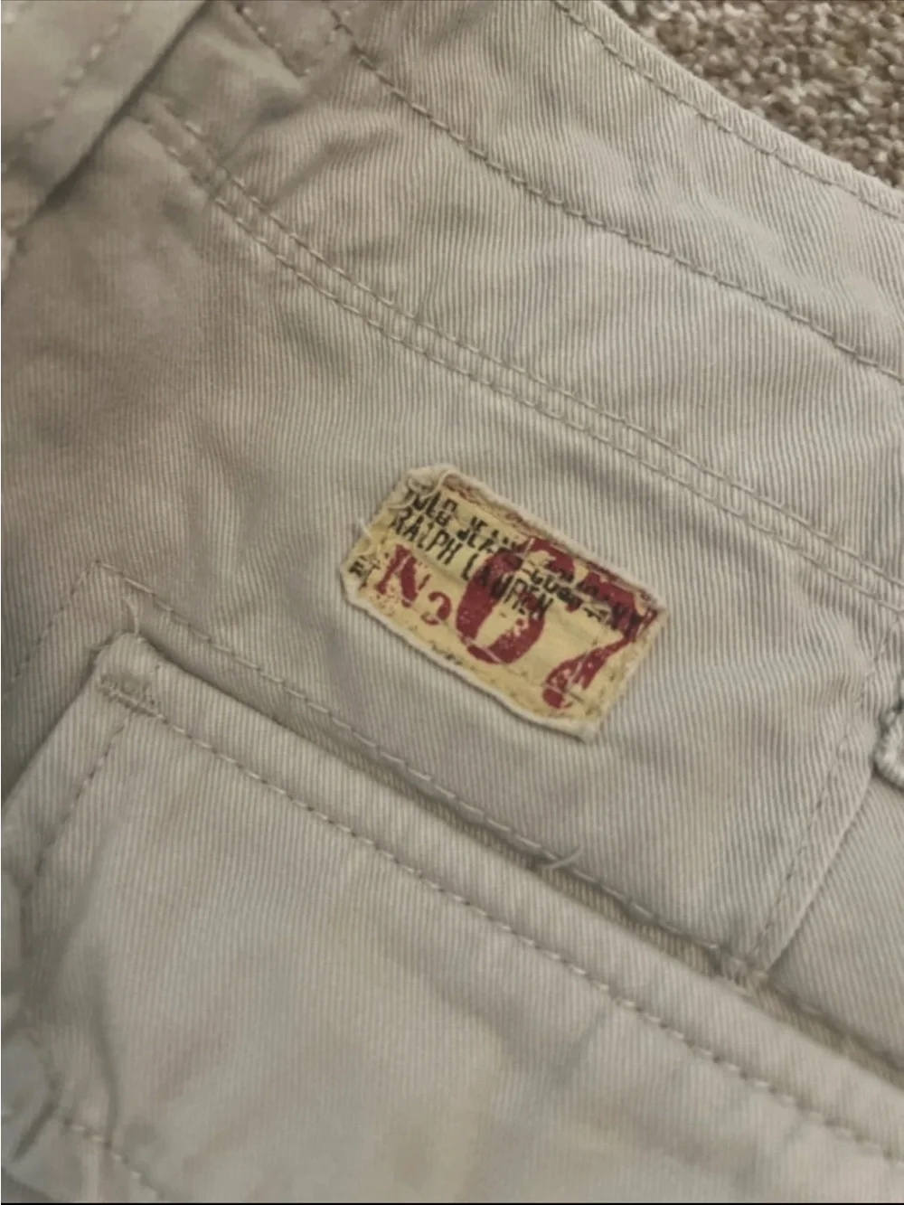 Ralph Lauren Men's Cargo Shorts in beige